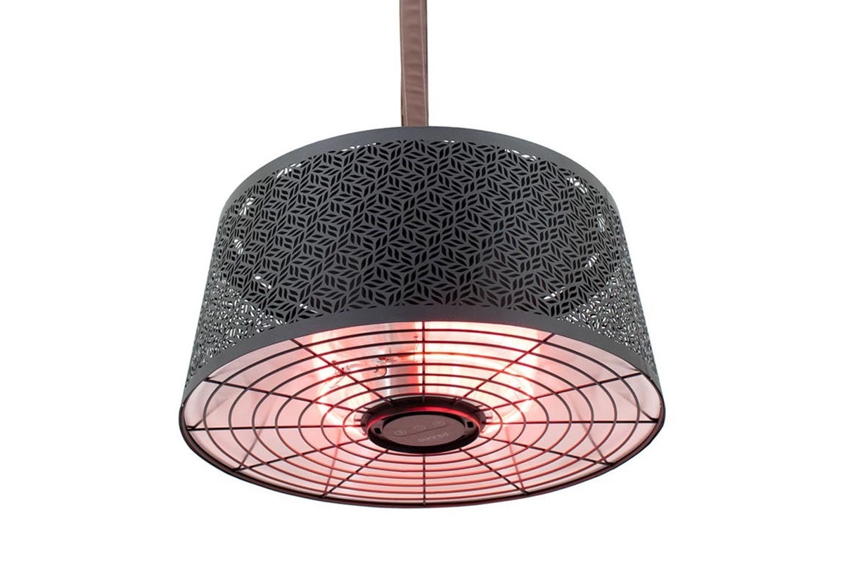 SUNRED® Moderna Artix Ultra piekaramais āra terases sildītājs 2000W Copy